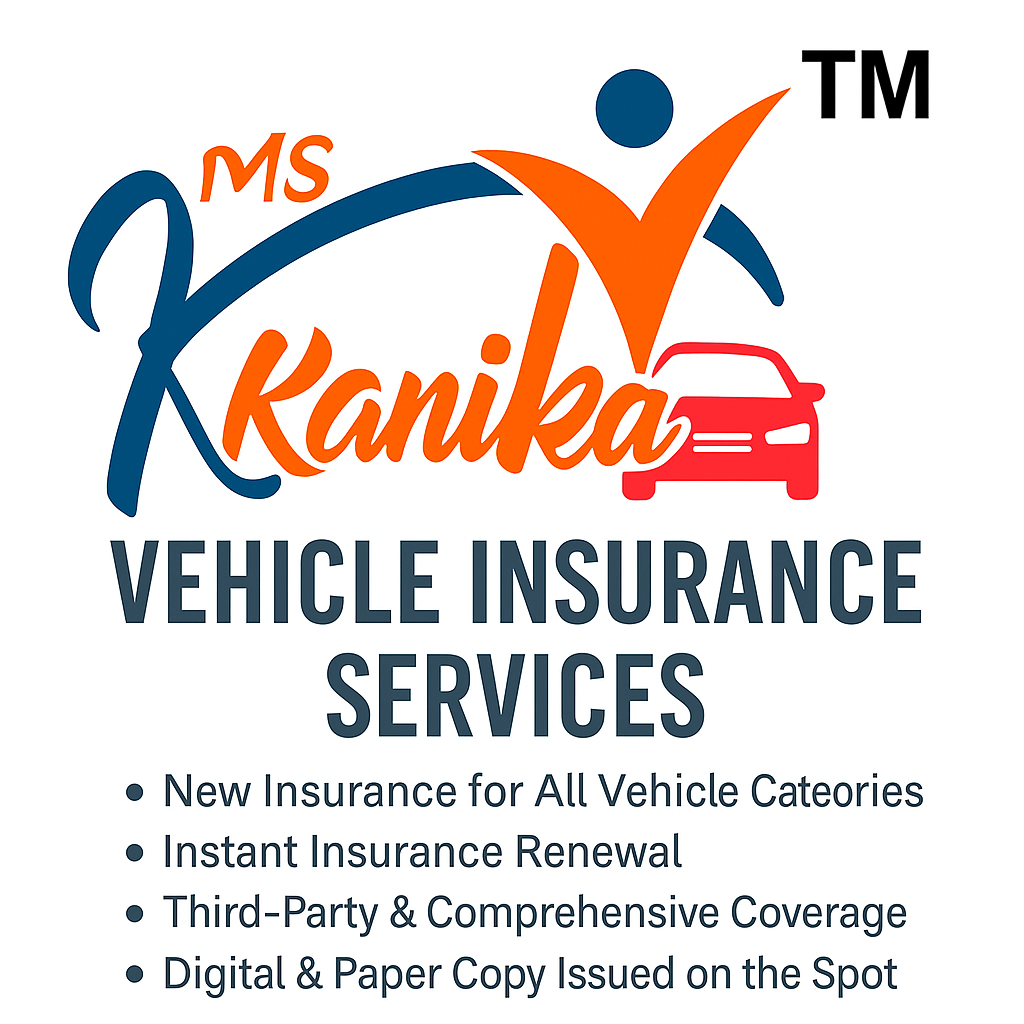 ✅ Vehicle Insurance Services - M/S Kanika Auto Emission Testing Centre